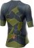 Castelli Climber's 3.0 korte mouw fietsshirt grijs/geel heren  20012-030