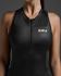 2XU Core Tri Tank mouwloos Black/White Dames  2X-WT7406A-BLK/WHT