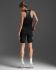 2XU Core Trisuit mouwloos Black/White Dames  2X-WT7405D-BLK/WHT