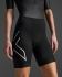 2XU Core Trisuit korte mouw Black/White Dames  2X-WT7404D-BLK/WHT