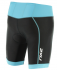 2XU X-vent 7" Tri short zwart/lichtblauw dames  WT4370bBLK/BLA