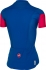 Castelli Spada fietsshirt mat blauw/roze dames  17065-054