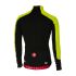 Castelli Trasparente 4 fietsshirt lange mouw zwart/geel heren  17509-853