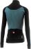 Castelli Sfida W fietsshirt lange mouw donker celeste dames  17552-068