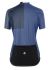 Assos UMA GT C2 EVO Stahlstern fietsshirt korte mouw blauw dames  12.20.350.2a