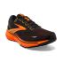 Brooks Ghost 15 hardloopschoenen zwart/oranje heren  1103931D016