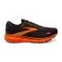 Brooks Ghost 15 hardloopschoenen zwart/oranje heren  1103931D016