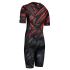 BTTLNS Typhon 2.0 OBLIQUE trisuit korte mouw Divine Black/Torment Red heren  0224009-123