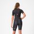 Castelli core tri w suit short sleeve zwart dames  8625092-010