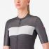 Castelli Elegante jersey korte mouw zwart/zilver dames  4525052-010