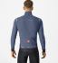 Castelli Alpha Flight RoS lange mouw fietsjack twilight blue/silver reflex heren  4523506-456