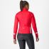 Castelli Dinamica 2 fietsjack lange mouw hibiscus/white reflex dames  4522542-081