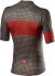 Castelli Maison korte mouw fietsshirt donkergroen/rood heren  21017-364