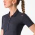 Castelli merino w polo zwart dames  4524088-085