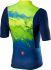 Castelli Polvere korte mouw fietsshirt geel/blauw heren  21009-032