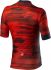 Castelli Rapido korte mouw fietsshirt rood heren  21016-023