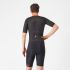 Castelli sanremo speed suit korte mouw zwart heren  4525077-010