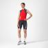 Castelli Sole sleeveless jersey rood dames  4525054-081