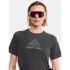 Craft Advanced trail wool ss T-Shirt black/melange dames  1913722-999200