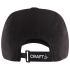 Craft pro run soft cap hardloop pet zwart  1913271-999000