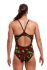 Funkita Black Rose diamond back badpak dames  FKS033L71942