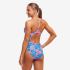 Funkita Bundjalung Blue diamond back badpak dames  FKS033L72004