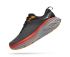 Hoka Bondi 8 wide hardloopschoenen grijs/rood heren  1127953-ACTL