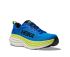 Hoka Bondi 8 wide hardloopschoenen blauw/wit heren  1127953-ELT