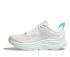 Hoka Clifton 10 hardloopschoenen White/Cielo Blue Dames  1162031-WTCL