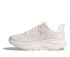 Hoka Clifton 10 hardloopschoenen White/White Dames  1162031-WWH