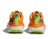 Hoka Clifton 9 hardloopschoenen oranje/wit heren  1127895-SLRL