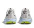 Hoka Clifton 9 wide hardloopschoenen wit/blauw dames  1132211-NCIW