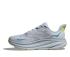 Hoka Clifton 9 wide hardloopschoenen grijs dames  1132211-GLLS