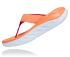 Hoka ORA Recovery Flip slippers oranje/wit/rood dames  1117910-CFST