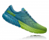 Hoka One One Mach 2 hardloopschoenen blauw/geel heren  1099721-SBLG