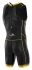 Sailfish Pro Team trisuit backzip zwart/geel heren   STPRO