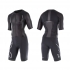 2XU Compression full zip trisuit sleeved zwart heren   MT4442dBLK/BLK