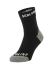 Sealskinz Dunton All weather fietssok met Hydrostop zwart/neon geel  11124216-0071