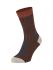 Sealskinz Scarning recycled wool mid hiking sok burgundy unisex  11100188-0096