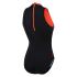 Speedo eco+ print hydrasuit zwart/rood dames  1244517543