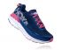 Hoka One One Bondi 5 hardloopschoenen blauw/roze dames  1014759BSTW