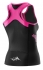 Sailfish Competition tri top zwart/roze dames  SL14830	