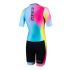 Zone3 Activate plus korte mouw trisuit neon/zwart dames  TS25WACTP117